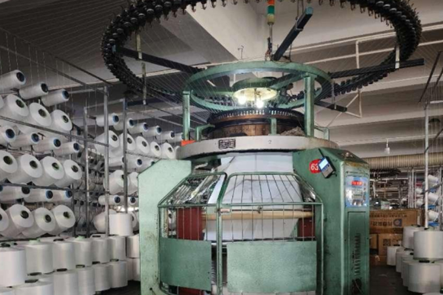 Mẫu sản xuất vải màu xám-chân cao một mặt