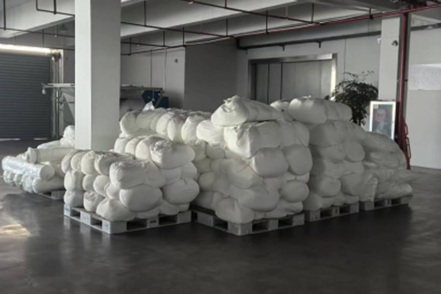 Sản xuất vải xám-khu vực quá cảnh vải xám