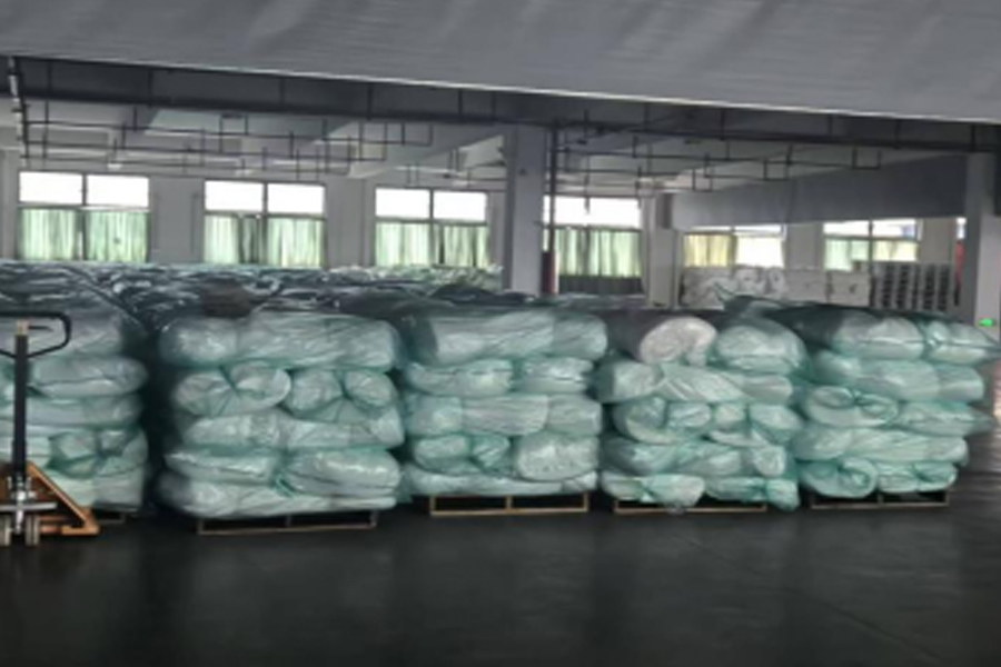 Khu vực sản xuất đến giao hàng vải xám