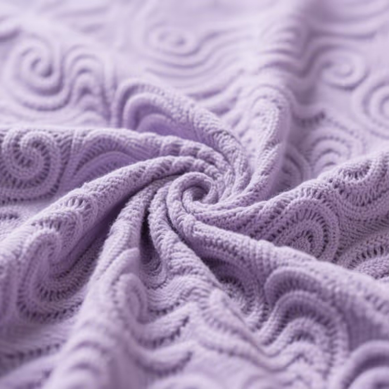 Vải jacquard chuyển lồi rỗng